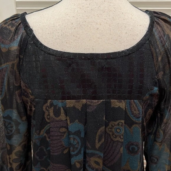 Nina Dress in Black Floral, Size Medium - Picture 12 of 17